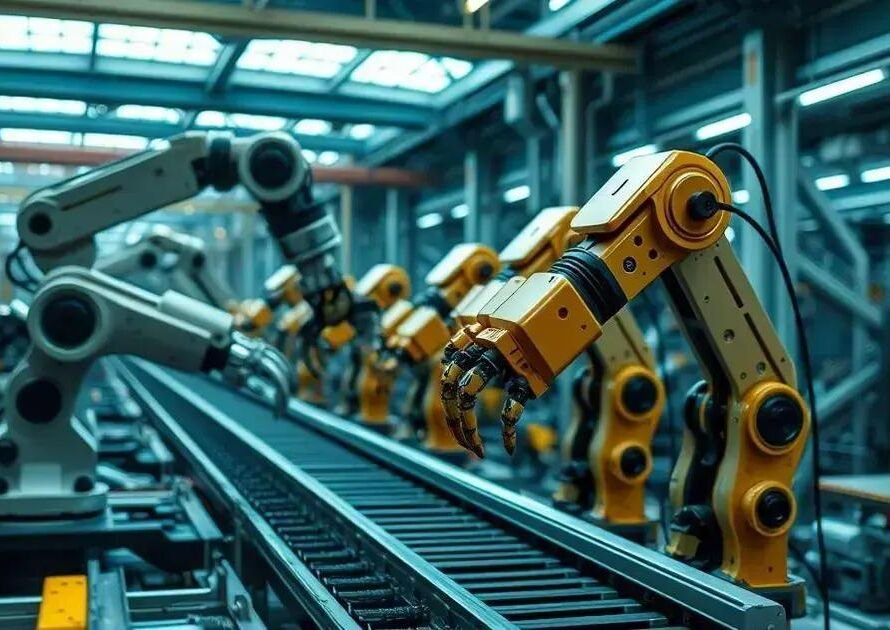 Automação Inteligente: Futuro das Indústrias com IA