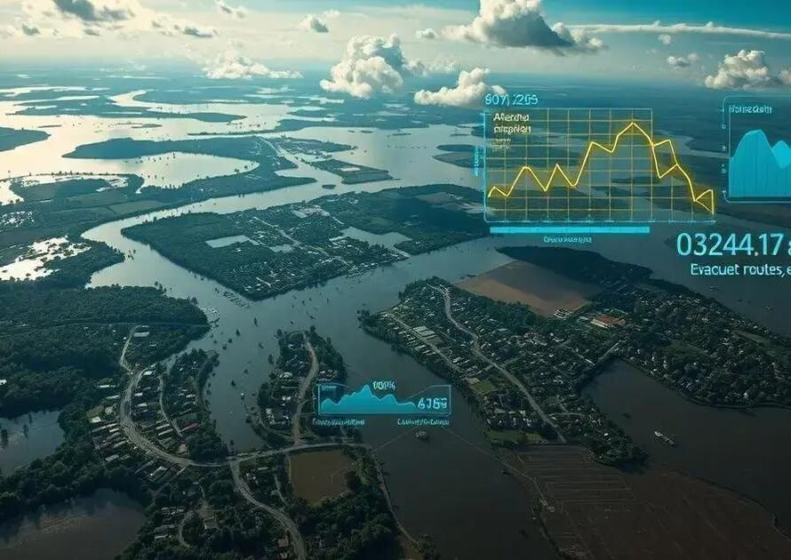Avanços de IA no Monitoramento de Riscos Naturais