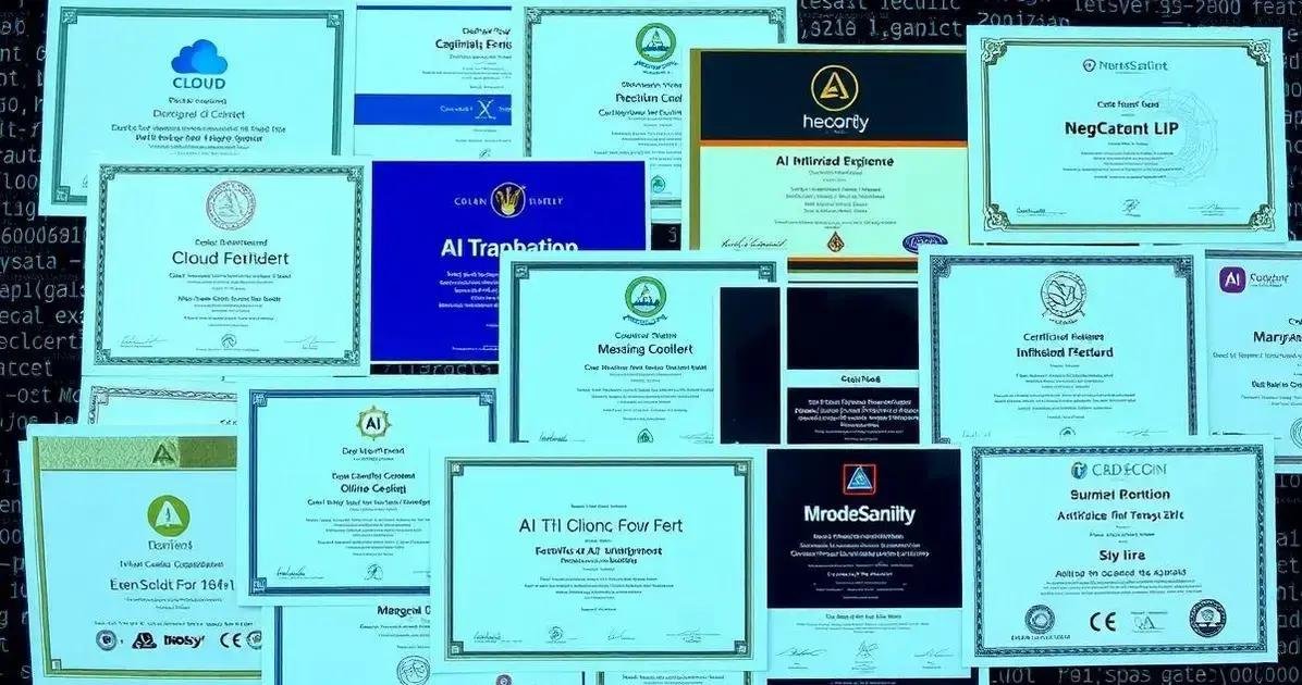 Certificações em IA: Onde e como Obtê-las?