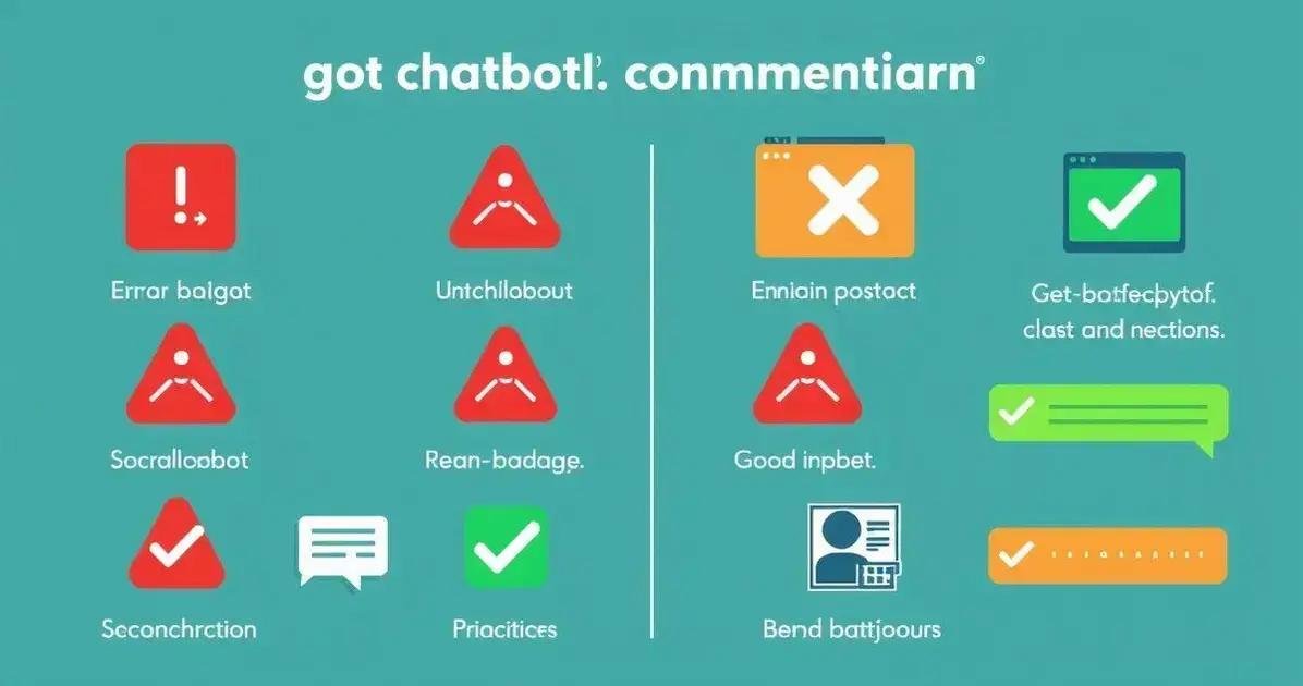 Erros Comuns ao Implementar Chatbots e como Evitá-los