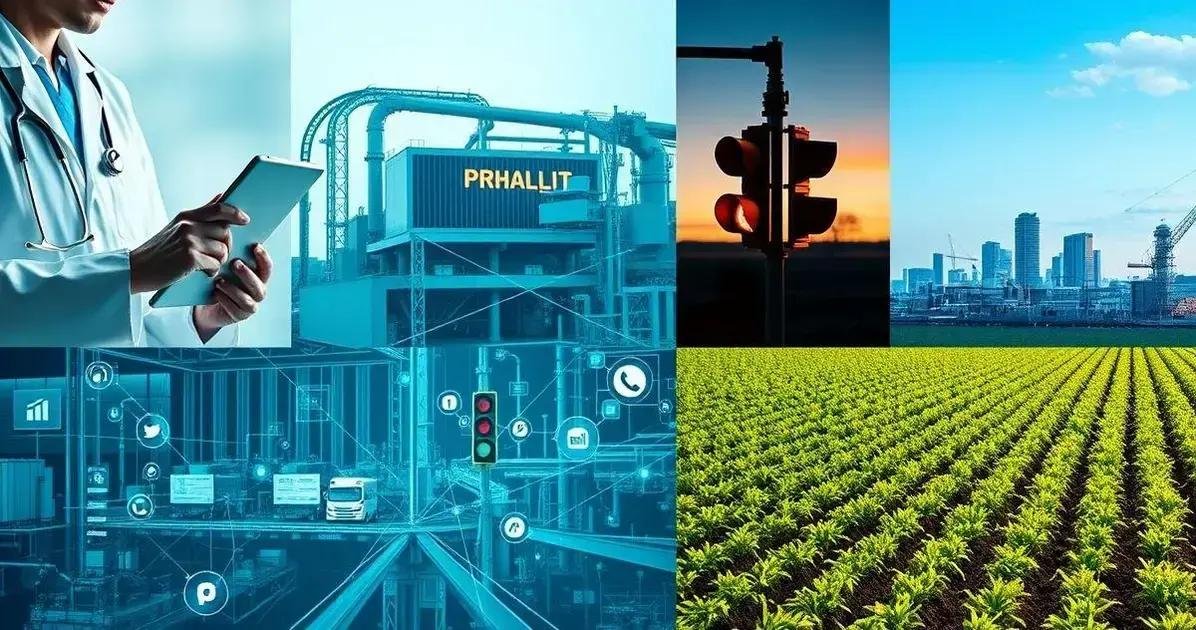 Exemplos práticos de convergência IoT e IA