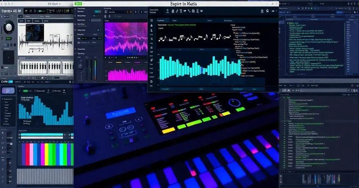 Ferramentas de IA para criar Música
