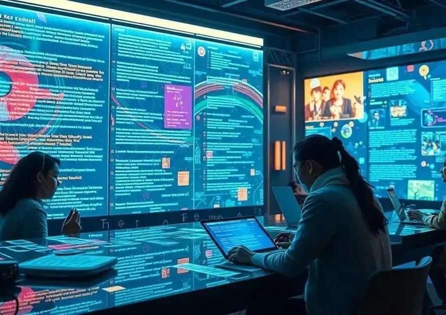 Futuro de IA Generativa: Texto, Imagem e Áudio