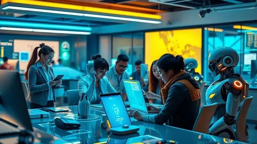 IA e Futuro do Trabalho: Colaboração Homem-Máquina