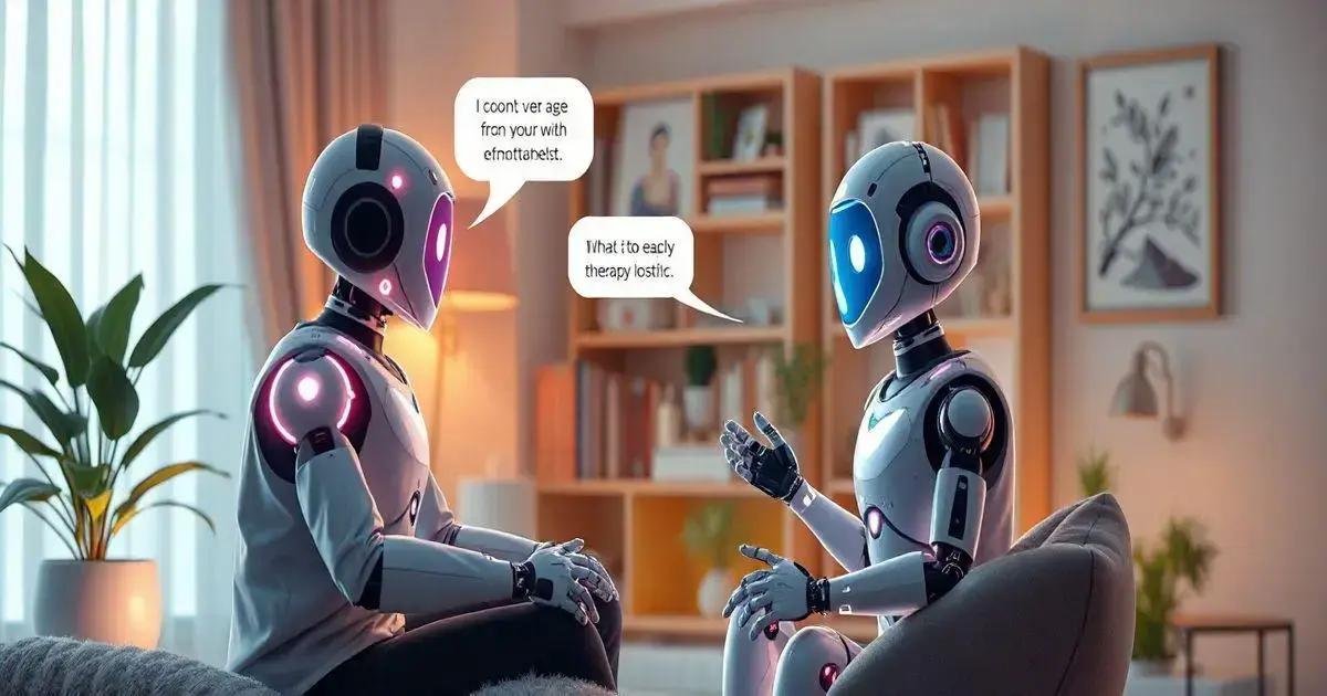 O que são chatbots terapeutas?