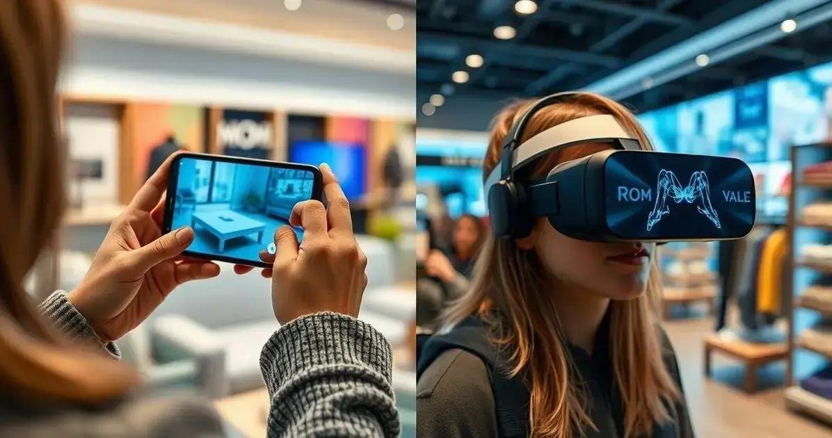 Realidade Aumentada e Realidade Virtual no Varejo