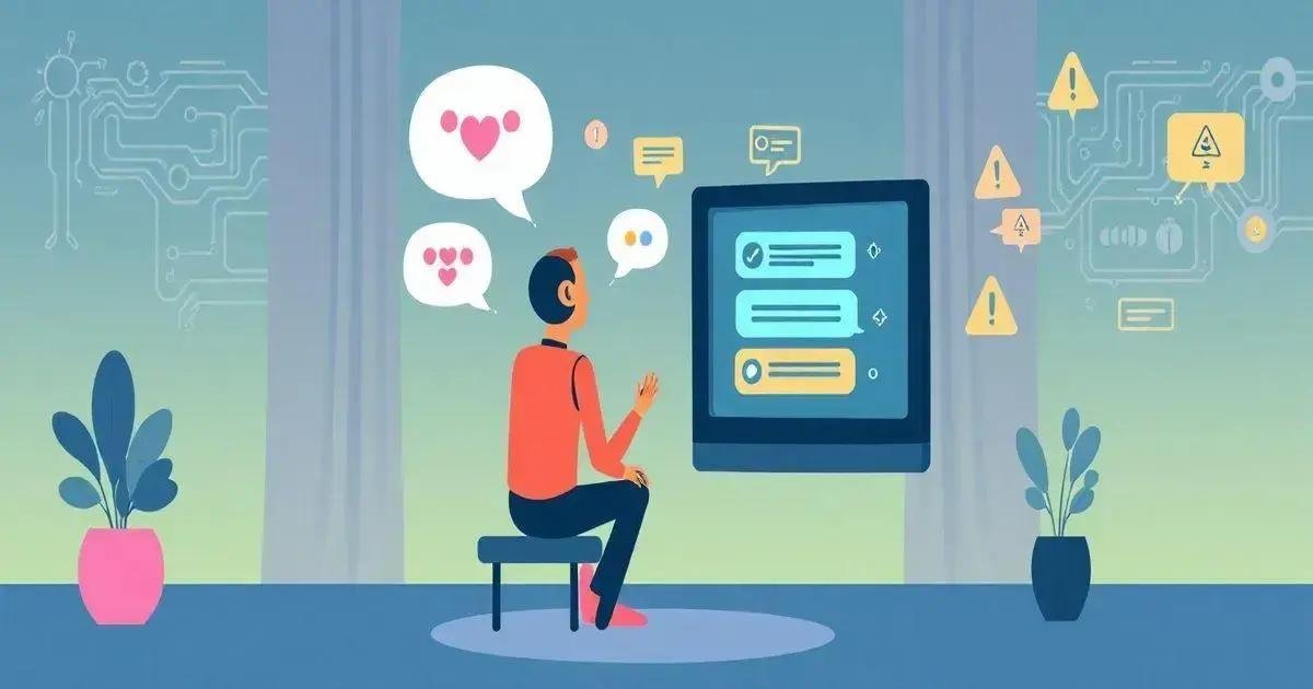 Riscos associados ao uso de chatbots na terapia